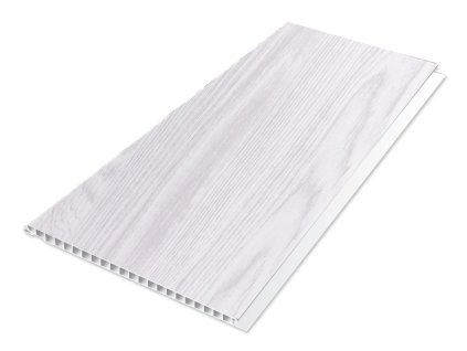 Plastic cladding LOME - white ash
