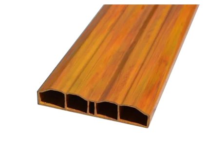 Plastic fence picket 80 cm - light wood