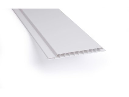 Plastic cladding - white, textured - Grade II
