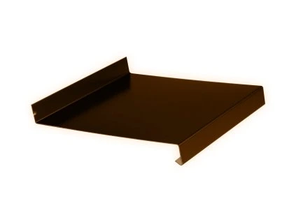 Steel window sill 130 x 2000 mm - BROWN
