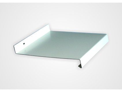 Steel window sill 165 x 1500 mm - WHITE