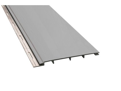 Vinyl plank ISO20 - grey glossy textured