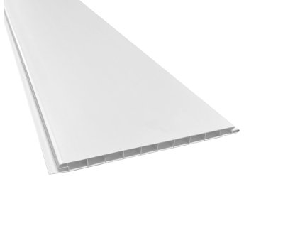 Plastic cladding 16 cm - white