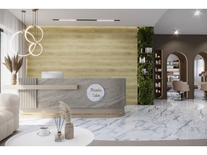 SPC interior wall panel - Oak Emma