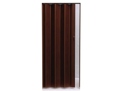 Folding doors PIONEER solid DARK WALNUT