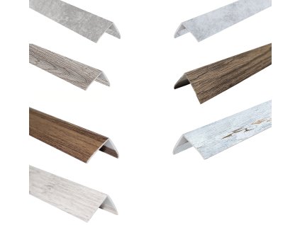 Finishing profile with a structured surface LOME