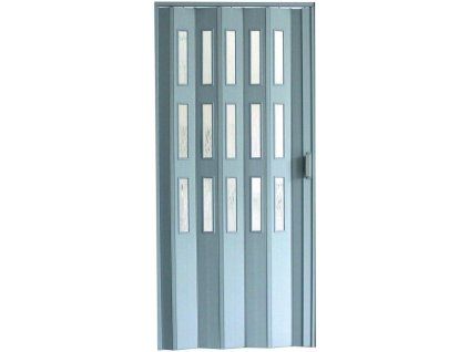 Kit DORA 74x200 cm - grau, 3 Glasreihen