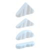 Fence slat cap - white