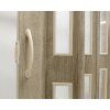 Kit DORA 87x200 cm - 49 Sonoma Eiche, 3 Glasreihen