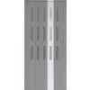 Zusatzlamelle DORA 200 cm - 3 Glasreihen