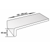 penovy parapet model