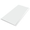 Plastic cladding LOME - matt white - 8 mm