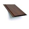 Kunststoffpaneel - dunkles Holz