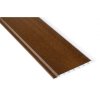 Plastic cladding with window foil - walnut
