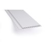 Plastic cladding - white, textured - Grade II