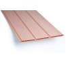 Plastic panelling - brown melange, textured - Grade II