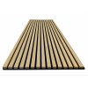 Acoustic panel - natural oak 2650 x 600 mm