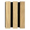 Acoustic panel - natural oak 2650 x 600 mm