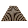 Acoustic panel - smoked oak 2650 x 600 mm