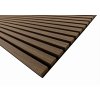 Acoustic panel - smoked oak 2650 x 600 mm