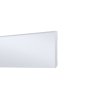 Skirting board STIQ 80x10 mm, white - 2.4 m