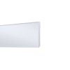 Sockelleiste STIQ 80x10 mm, weiß - 2,4 m