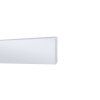 Sockelleiste STIQ 60x10 mm, weiß - 2,2 m