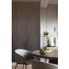 Slatted finishing profile SERIES V - Walnut