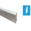 Skirting board LATIKA - L610 INOX - 2 m
