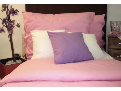 221908 bavlnene povleceni francie 2x70x90 220x200 cm sv ruzove