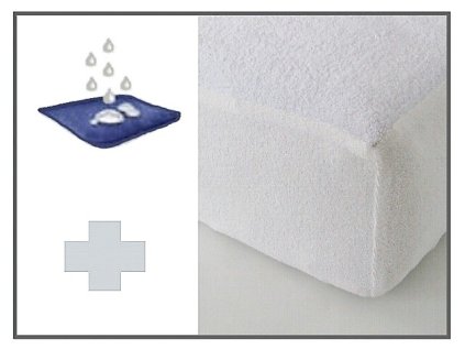 220771 frote prosteradlo nepropustne 70x160 bila