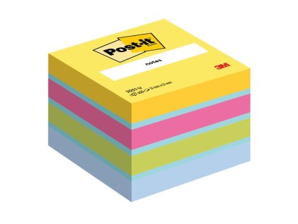 Samolepiaci bloček Post-it 51x51 mini mix farieb