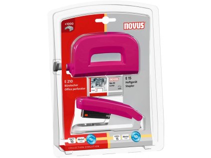 Súprava kolekcie NOVUS EVOLUTION E 15/E 210 ružová