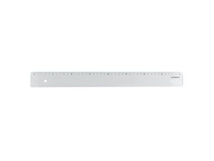 Pravítko Q-CONNECT 40cm transparentné