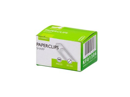 Spisové spony Q-CONNECT 20mm