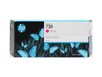 HP 738 300 ml Magenta 0b