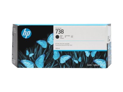 HP 738 300 ml Black 0b