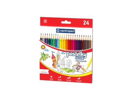 Farbičky šesťhranné CENTROPEN 9520/24f