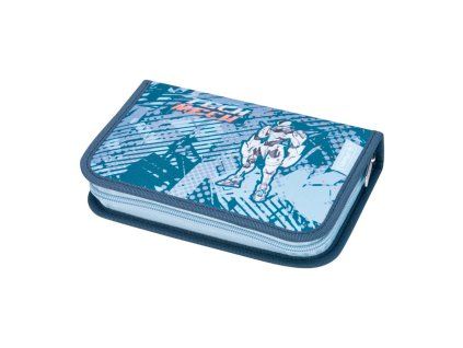 Peračník Herlitz 1-zipsový plný 2-klopý TechMech