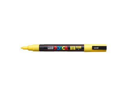 Popisovač uni POSCA PC-3M žltý