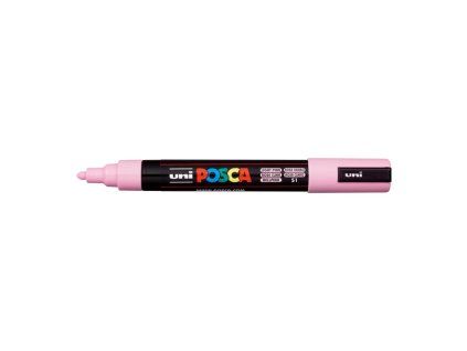 Popisovač uni POSCA PC-5M svetloružový