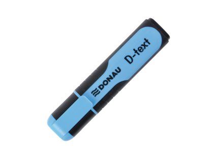 Zvýrazňovač DONAU D-text modrý