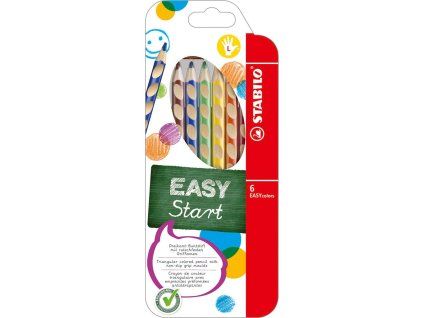 Drevené farbičky EASYcolors L 6sada