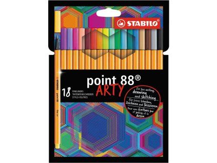 Sada linerov STABILO point 88/18S ’ARTY’