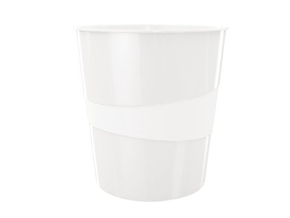 Kôš plastový Leitz WOW 15 ℓ biely