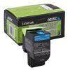 Toner Lexmark 802SC cyan (2.000 str.)