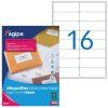 Etikety laser 99,1x33,9mm Agipa A4 100 hárkov
