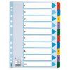 Kartónový rozraďovač Esselte Mylar 1-10