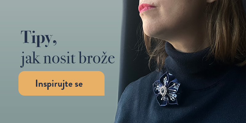 Tipy, jak nosit brož