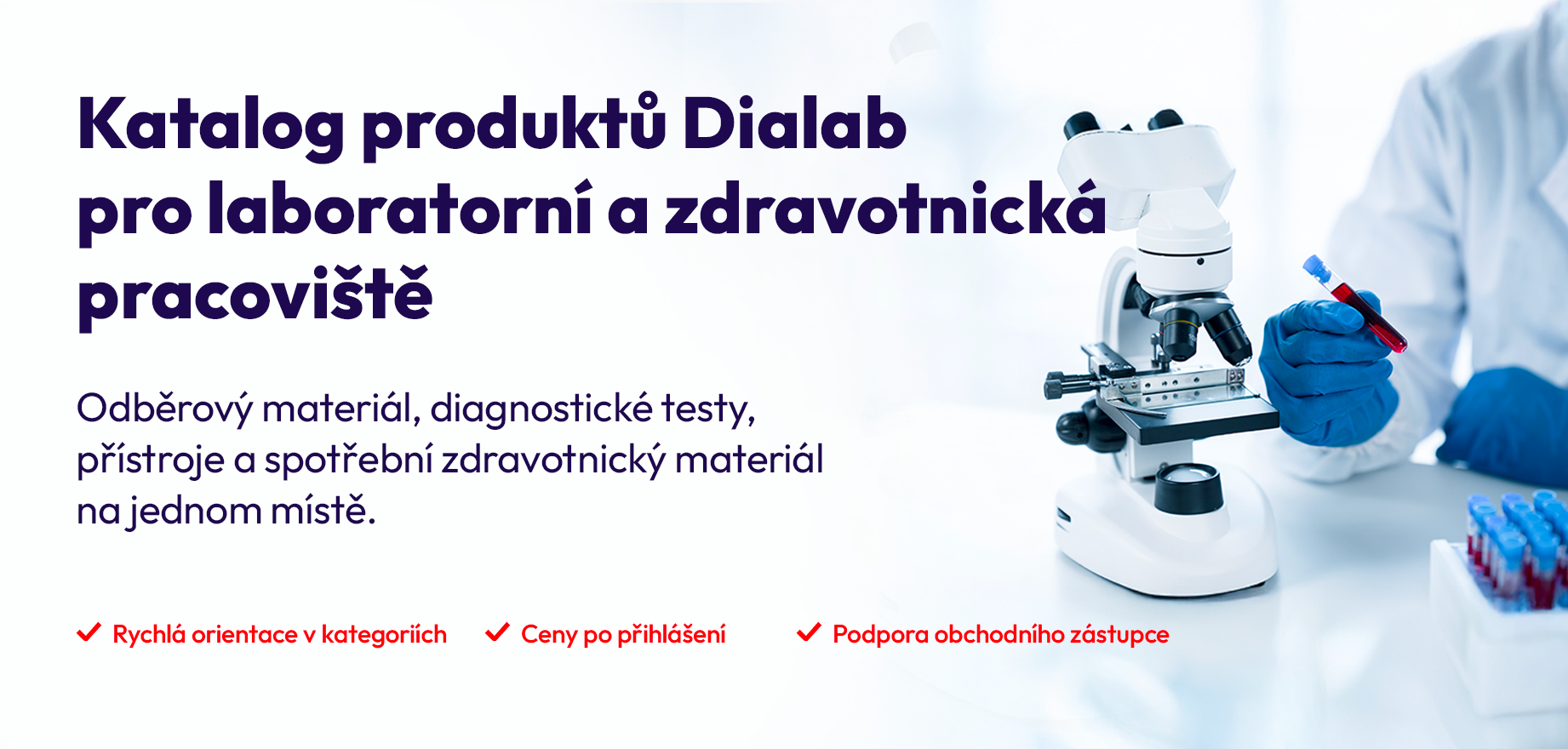 B2B katalog Dialab pro laboratorní a zdravotnická pracoviště